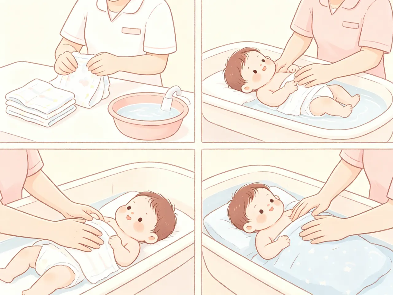 水疗馆泡浴和游泳馆下水,哪边更适合小月龄